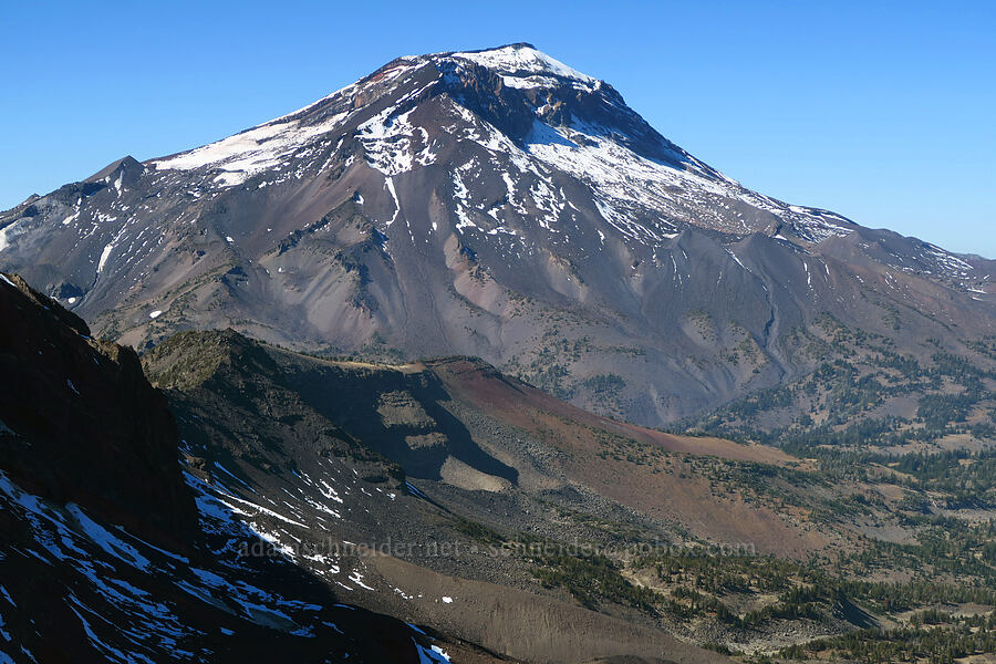 South Sister [east of Broken Top, Three Sisters Wilderness, Deschutes County, Oregon]