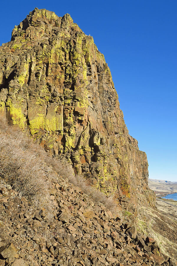 cliffs & talus [Columbia Hills State Park, Klickitat County, Washington]