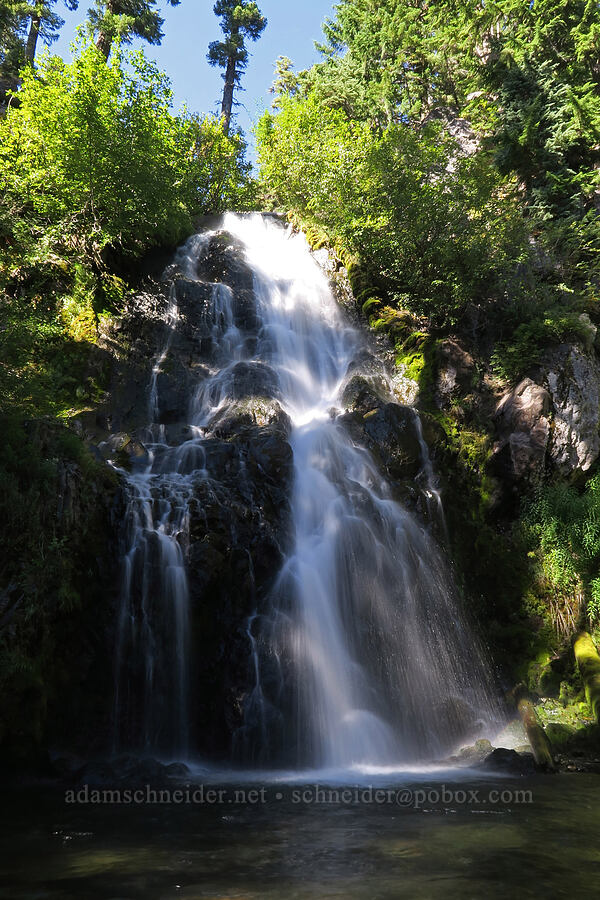 Sahale Falls [Sahale Falls, Mt. Hood National Forest, Hood River County, Oregon]