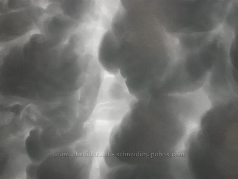 mammatus clouds [Lake L'Homme Dieu, Alexandria, Douglas County, Minnesota]