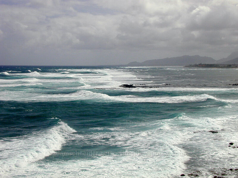 waves [Kealia Beach, Kealia, Kaua'i, Hawaii]