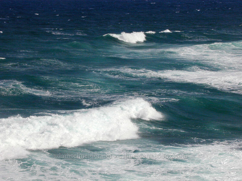 waves [Kealia Beach, Kealia, Kaua'i, Hawaii]
