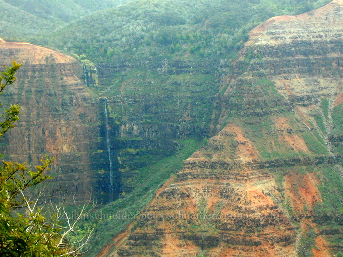 Waipo'o Falls [Pu'u Hinahina, Waimea Canyon State Park, Kaua'i, Hawaii]
