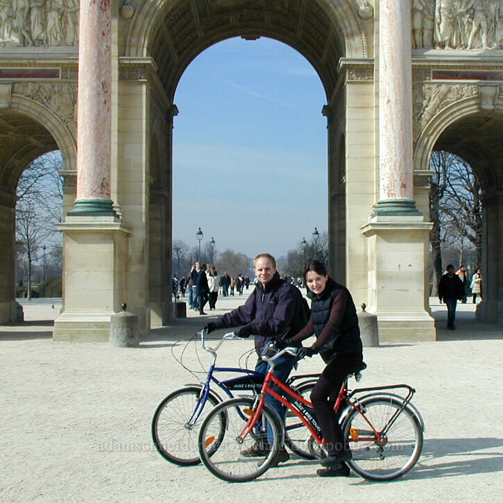 L'Arc de Triomphe du Carrousel [Place du Carrousel, Paris, Île-de-France, France]