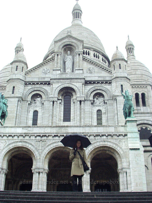 Teresa at Sacré Coeur [Montmartre, Paris, Île-de-France, France]