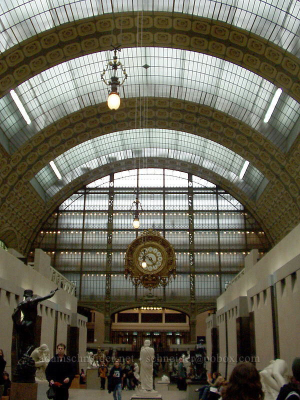 central hall at Orsay [Musée d'Orsay, Paris, Île-de-France, France]