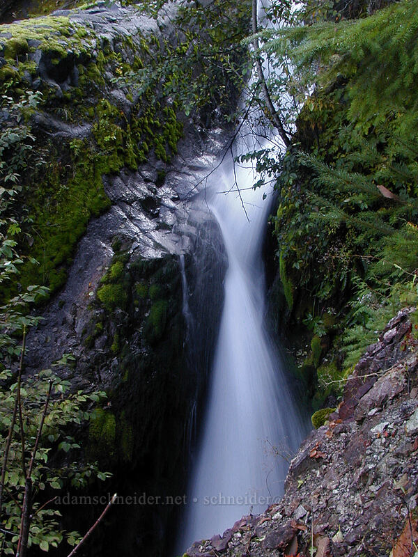 waterfall [Lava Canyon Trail, Mt. St. Helens N.V.M., Skamania County, Washington]