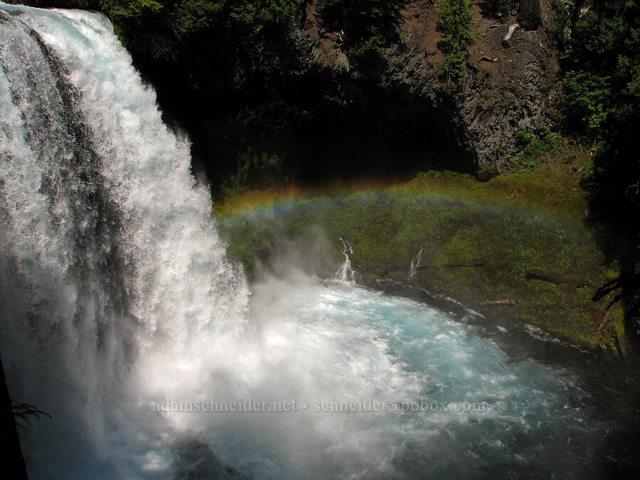 Koosah Falls [McKenzie River Trail, Willamette National Forest, Linn County, Oregon]