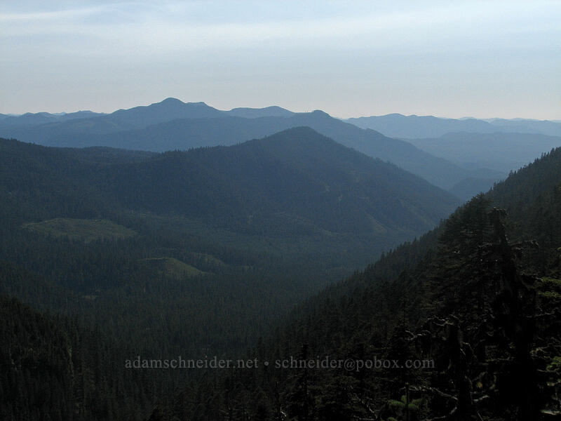 Western Cascades [Whitewater Trail, Mt. Jefferson Wilderness, Marion County, Oregon]
