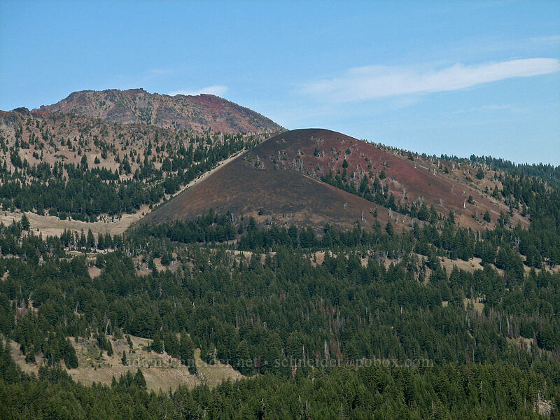 Cayuse Crater & Ball Butte [South Sister Trail, Three Sisters Wilderness, Deschutes County, Oregon]