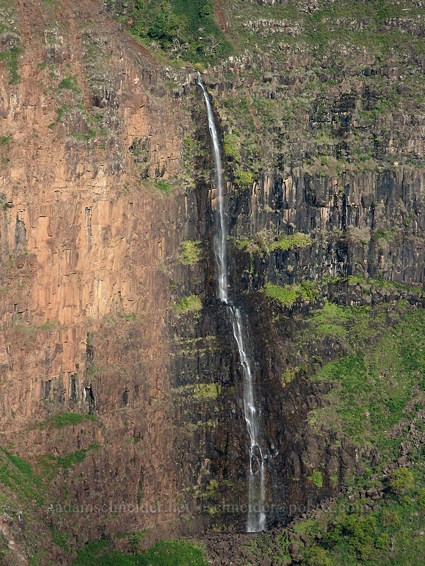 Waipo'o Falls [Koke'e Road, Waimea Canyon State Park, Kaua'i, Hawaii]