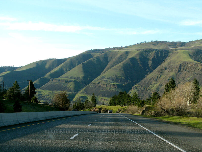 Columbia Hills [I-84, Wasco County, Oregon]