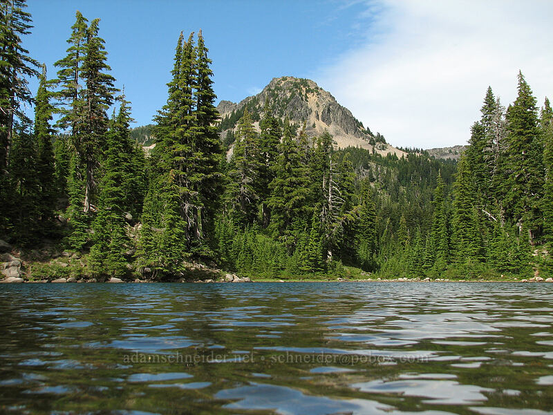 Park Butte & Rock Lake [Jefferson Park, Mt. Jefferson Wilderness, Marion County, Oregon]
