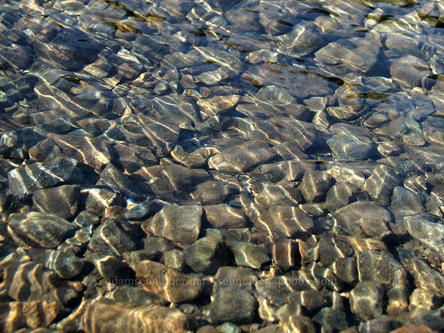 rocks & ripples [Deadfall Lakes, Shasta-Trinity National Forest, Trinity County, California]
