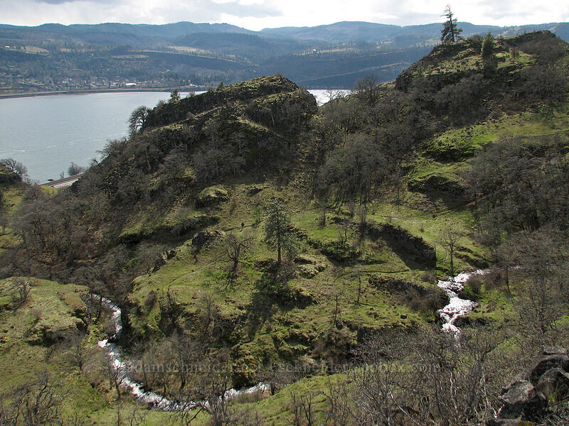 Labyrinth Creek & trails [The Labyrinth, Gifford Pinchot National Forest, Klickitat County, Washington]