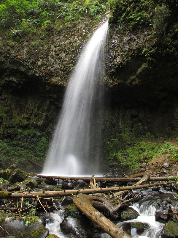 Upper Latourell Falls [Latourell Falls Trail, Multnomah County, Oregon]