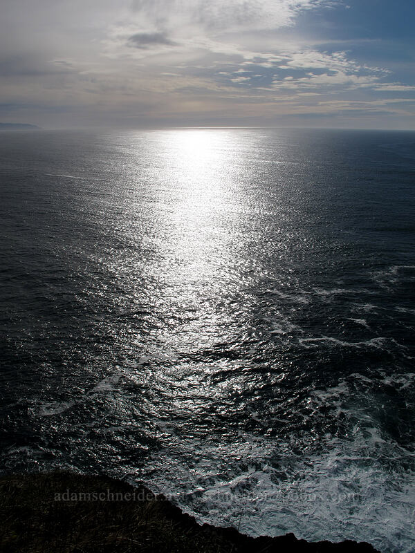 sunlight on the ocean [Cape Lookout State Park, Tillamook County, Oregon]