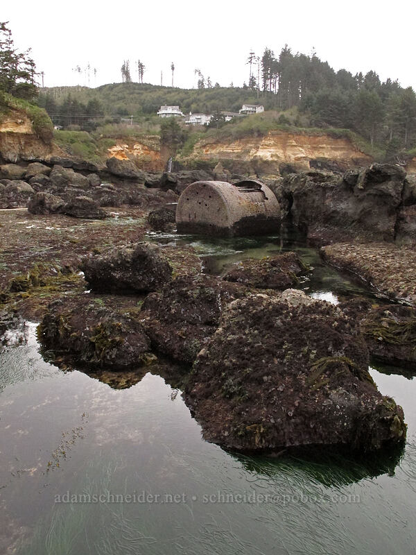 the boiler & tidepools [Boiler Bay, Lincoln County, Oregon]