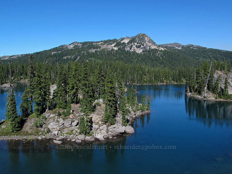 Park Butte & Bays Lake [Jefferson Park, Mt. Jefferson Wilderness, Marion County, Oregon]