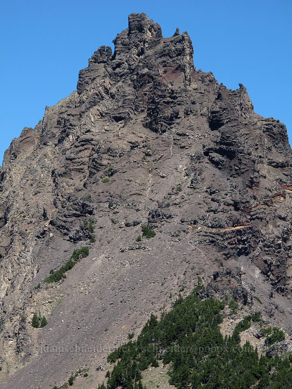 Three-Fingered Jack [south ridge of Three-Fingered Jack, Mt. Jefferson Wilderness, Jefferson County, Oregon]
