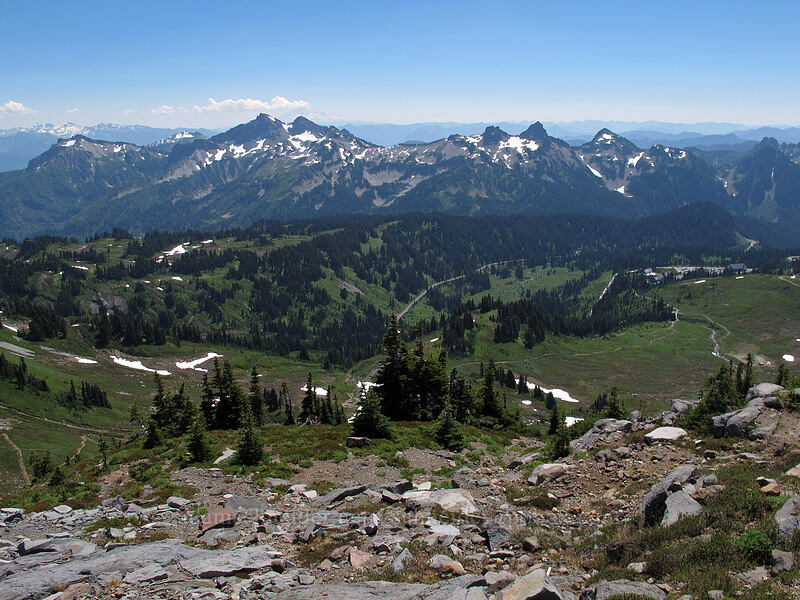 Paradise & the Tatoosh Range [Panorama Point, Mount Rainier National Park, Pierce County, Washington]