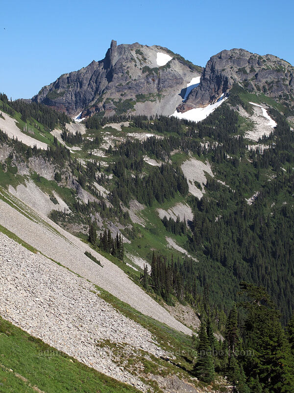 Unicorn Peak [Pinnacle Peak Trail, Mount Rainier National Park, Lewis County, Washington]