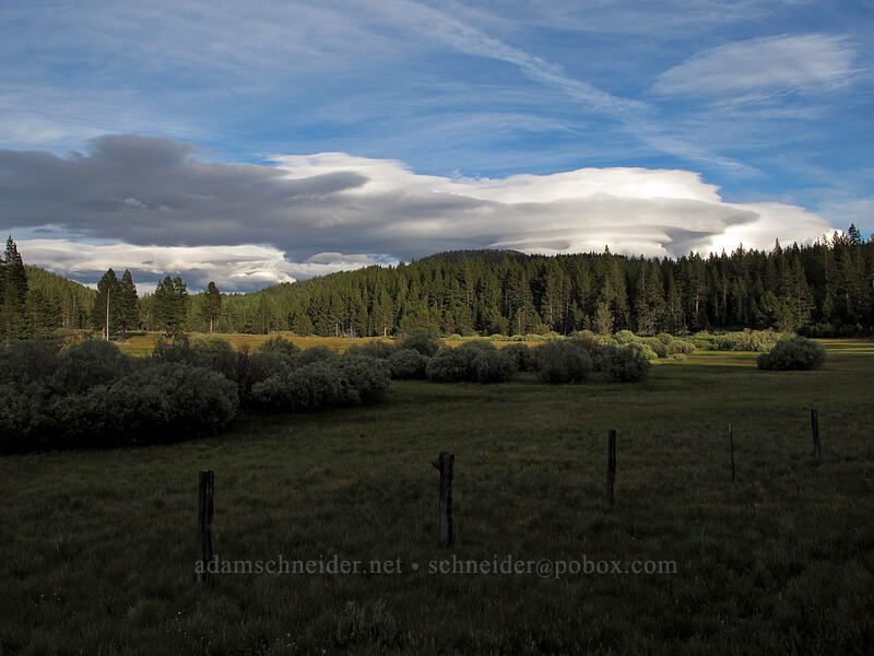lenticular clouds [NV-28, Lake Tahoe Basin, Douglas County, Nevada]