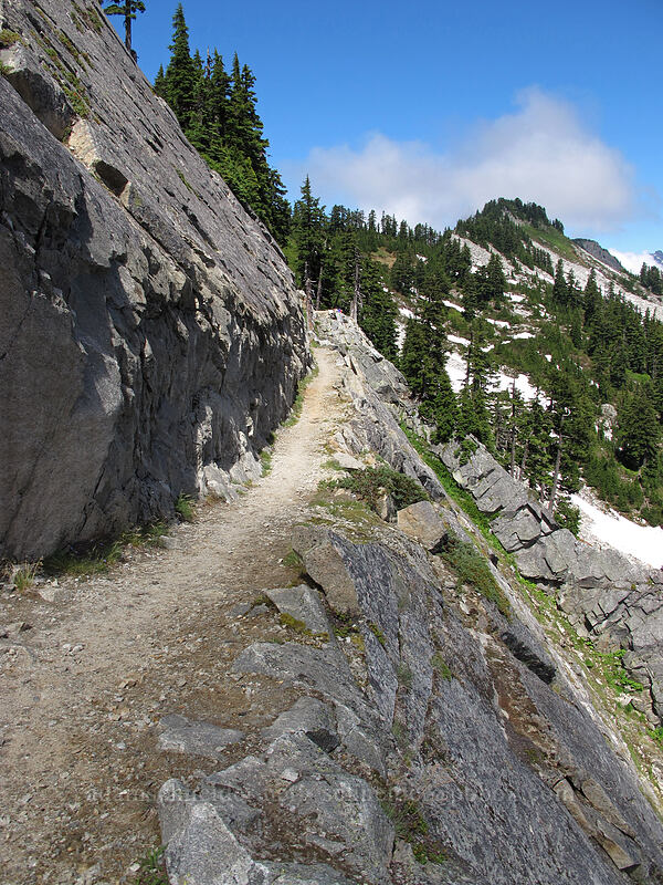 The Kendall Katwalk [Pacific Crest Trail, Alpine Lakes Wilderness, Kittitas County, Washington]