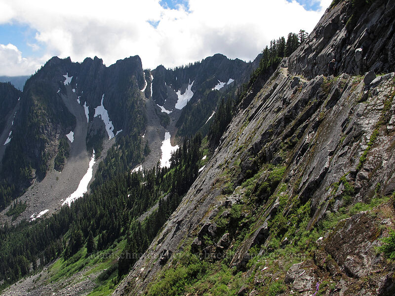 The Kendall Katwalk [Pacific Crest Trail, Alpine Lakes Wilderness, Kittitas County, Washington]