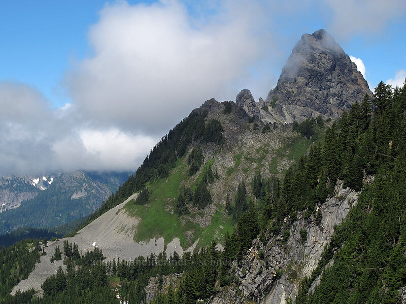 Mt. Thomson [above the Pacific Crest Trail, Alpine Lakes Wilderness, King County, Washington]