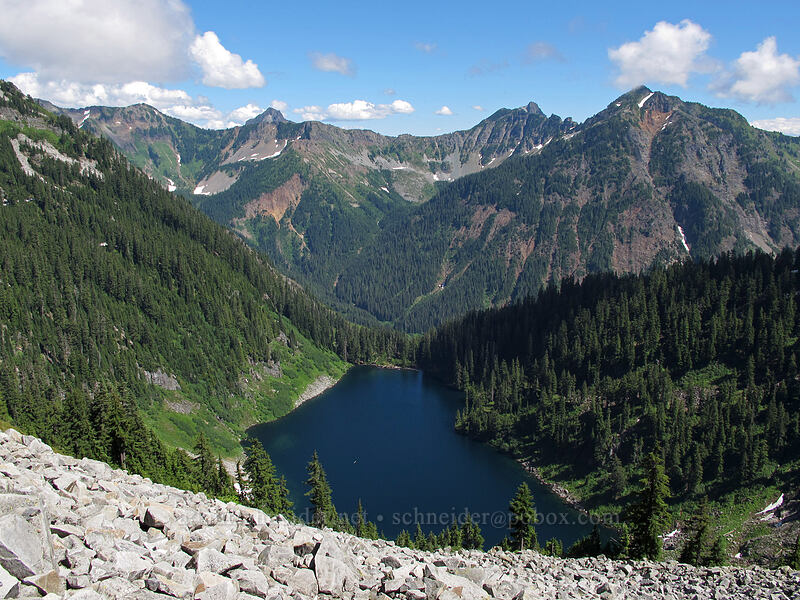 Alaska Lake [Pacific Crest Trail, Alpine Lakes Wilderness, Kittitas County, Washington]