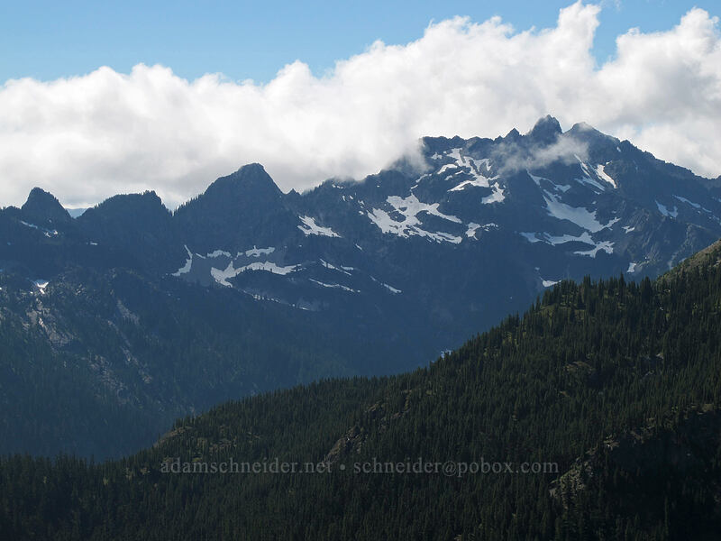 Chair Peak, Bryant Peak, etc. [Pacific Crest Trail, Alpine Lakes Wilderness, King County, Washington]