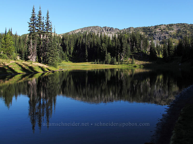 Shadow Lake [Sunrise Rim Trail, Mount Rainier National Park, Pierce County, Washington]