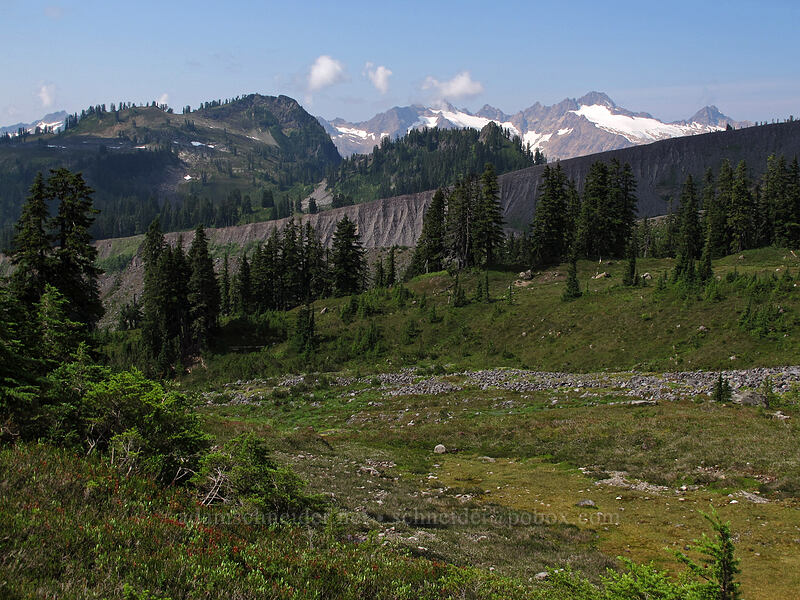 Park Butte, Twin Sisters, & Railroad Grade [Scott Paul Trail, Mount Baker-Snoqualmie National Forest, Whatcom County, Washington]