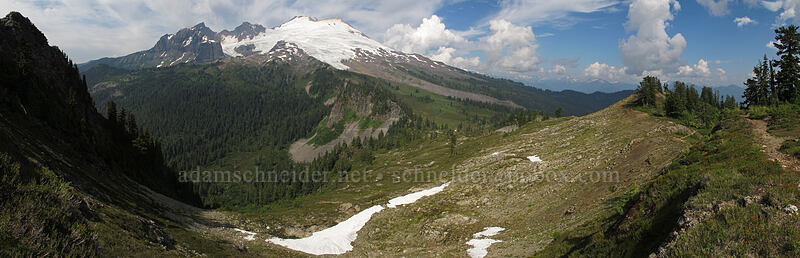 Park Butte panorama [Park Butte Trail, Mt. Baker Wilderness, Whatcom County, Washington]