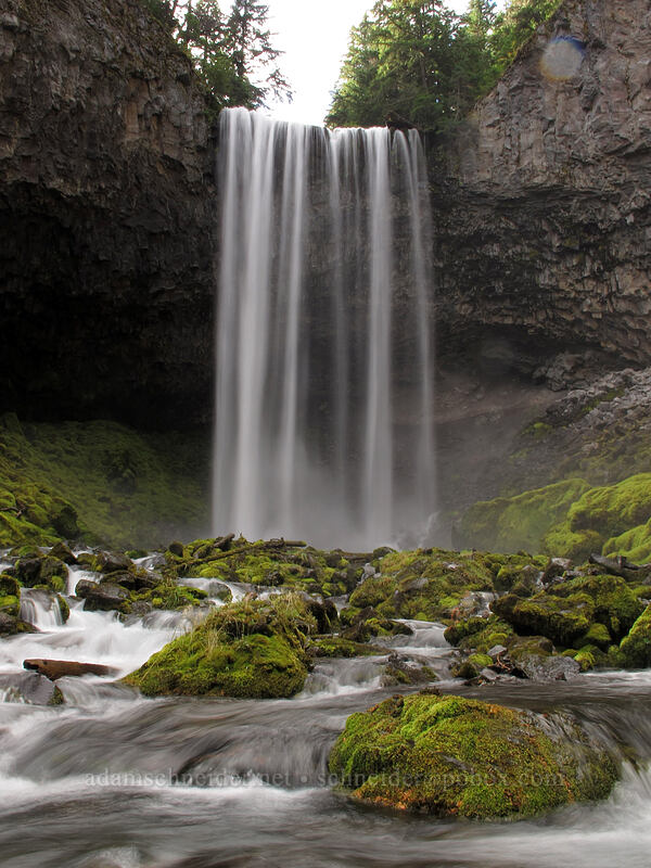 Tamanawas Falls [Tamanawas Falls Trail, Mt. Hood National Forest, Hood River County, Oregon]