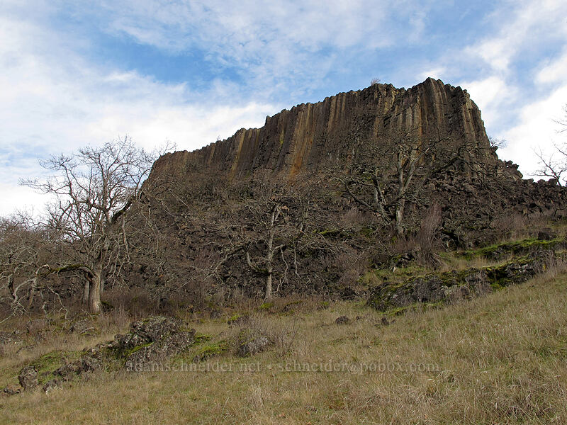 basalt cliffs [The Labyrinth, Klickitat County, Washington]