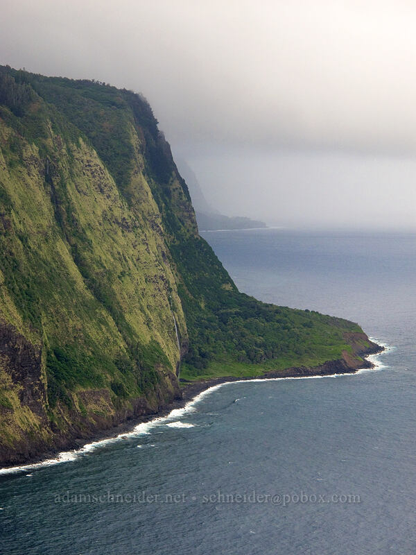 'Ainahou peninsula [Waipi'o Overlook, Waipi'o, Big Island, Hawaii]