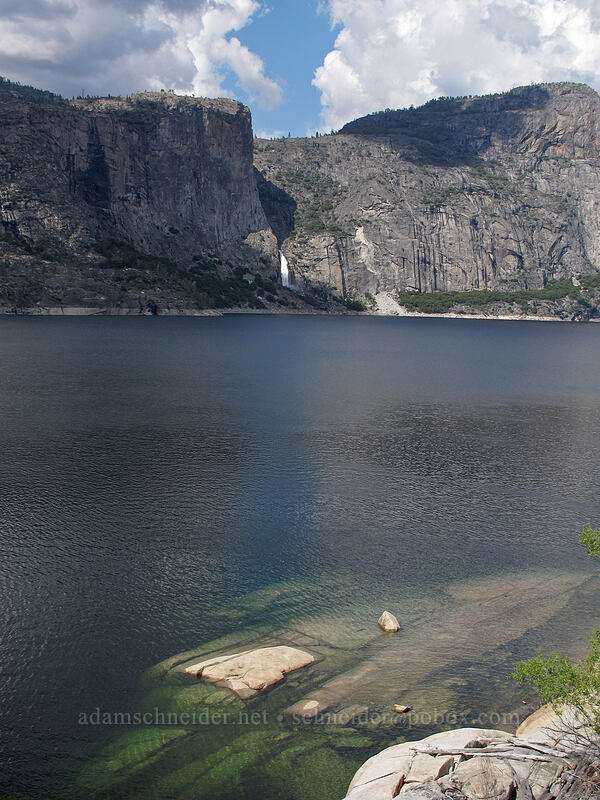 Wapama Falls & Hetch Hetchy Reservoir [Hetch Hetchy Reservoir, Yosemite National Park, Tuolumne County, California]