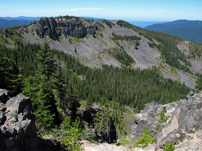 west side of TDH [Tom Dick & Harry Mountain, Mt. Hood National Forest, Clackamas County, Oregon]