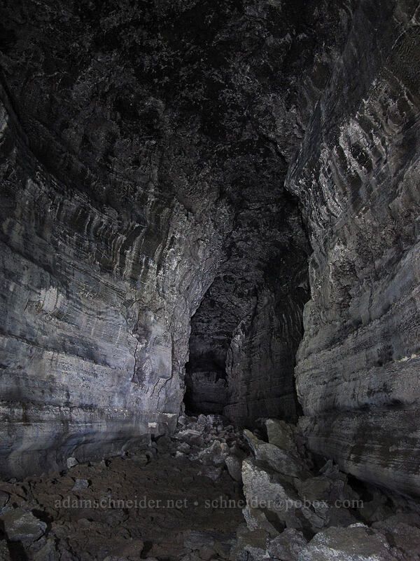 main passage [Falls Creek Cave, Gifford Pinchot National Forest, Skamania County, Washington]