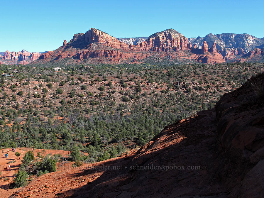 Twin Buttes & Two Nuns [Cathedral Rock Trail, Coconino National Forest, Yavapai County, Arizona]