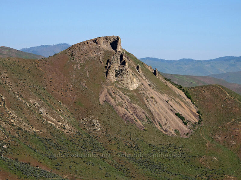 Castle Rock [Saddle Rock Trail, Wenatchee, Chelan County, Washington]