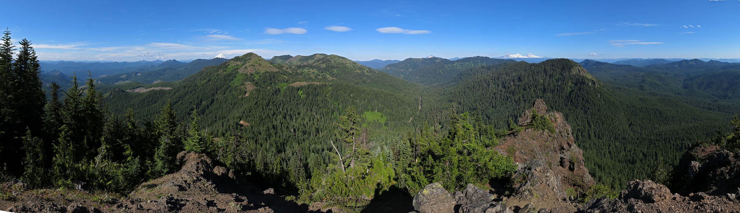 Iron Mountain panorama [Iron Mountain summit, Willamette National Forest, Linn County, Oregon]