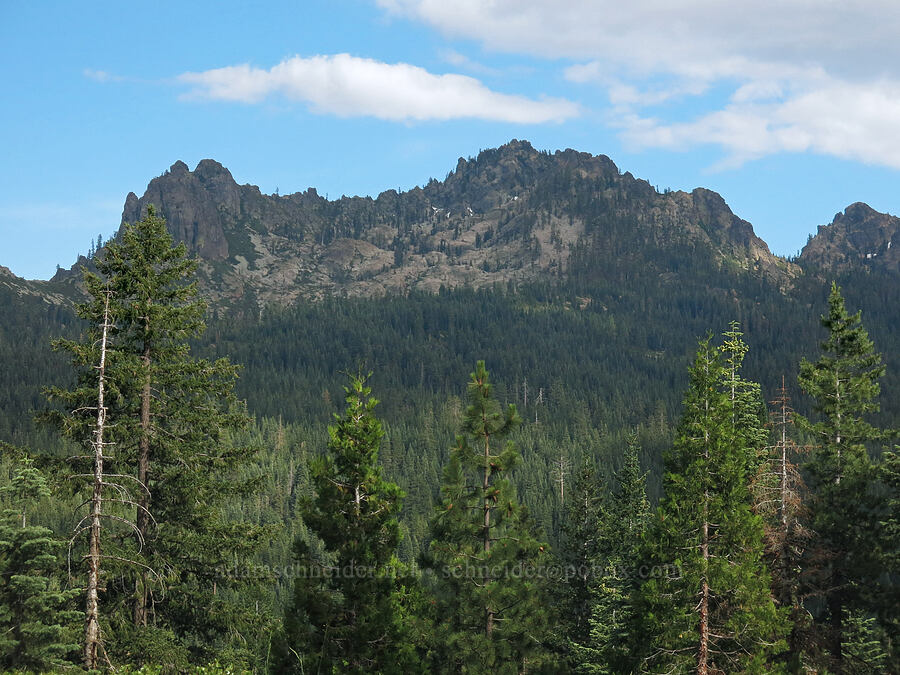 Grey Rocks [Forest Road 26, Shasta-Trinity National Forest, Trinity County, California]