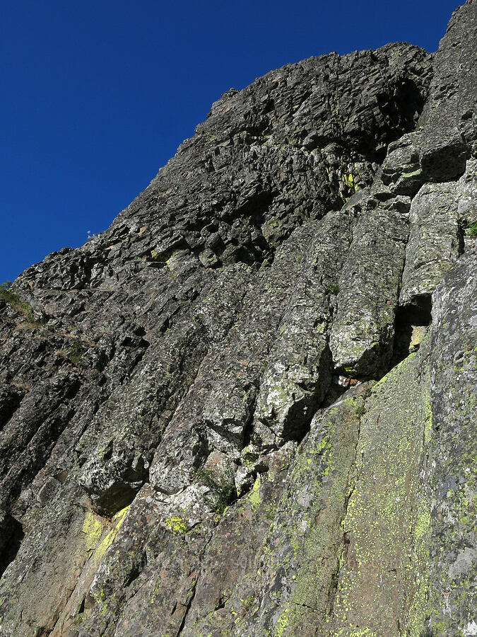 columnar basalt [Pilot Rock, Soda Mountain Wilderness, Jackson County, Oregon]