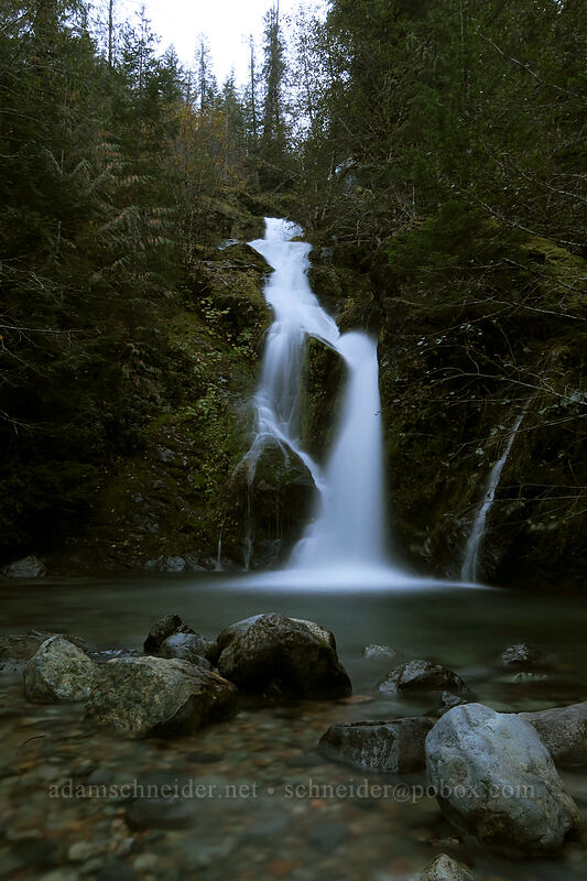 Sullivan Falls [Forest Road 2207, Opal Creek Scenic Recreation Area, Marion County, Oregon]