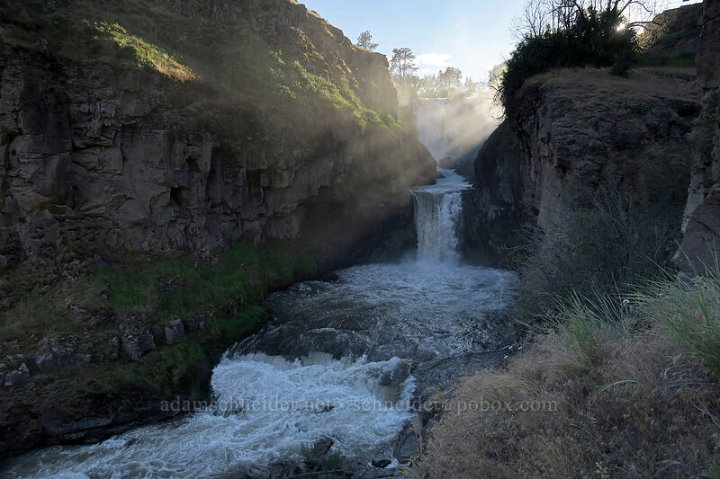 Celestial Falls [White River Falls State Park, Wasco County, Oregon]