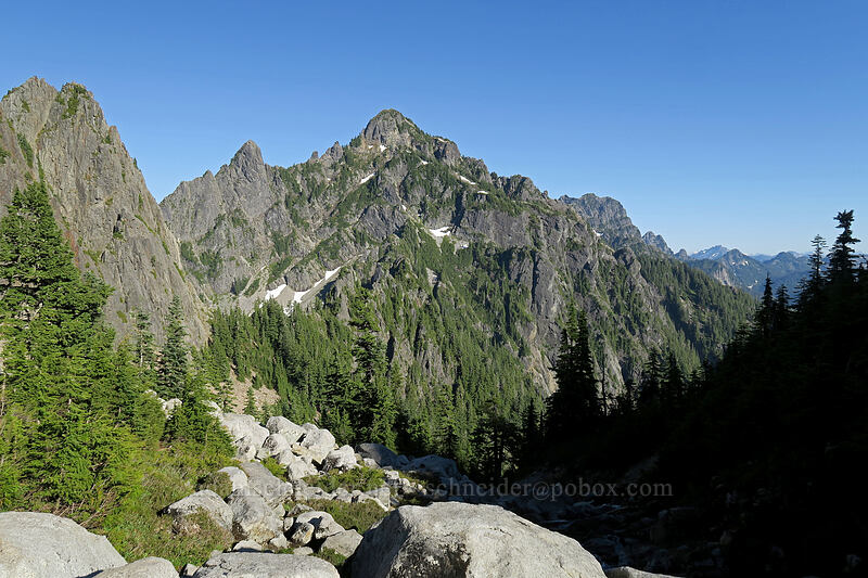 Morning Star Peak [Sunrise Mine Trail, Mount Baker-Snoqualmie National Forest, Snohomish County, Washington]