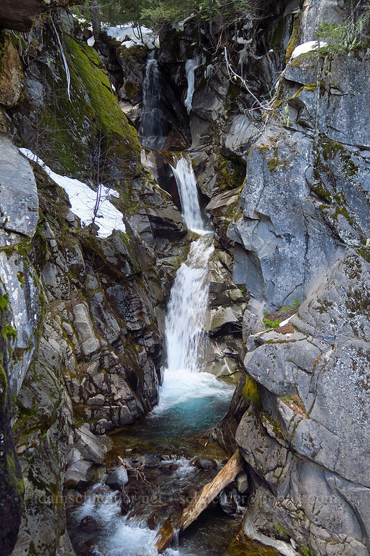 Christine Falls [Longmire-to-Paradise Road, Mt. Rainier National Park, Pierce County, Washington]